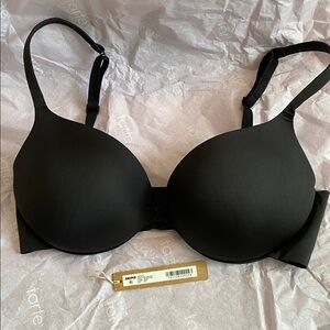 34D Skims Ultimate push up plunge bra black